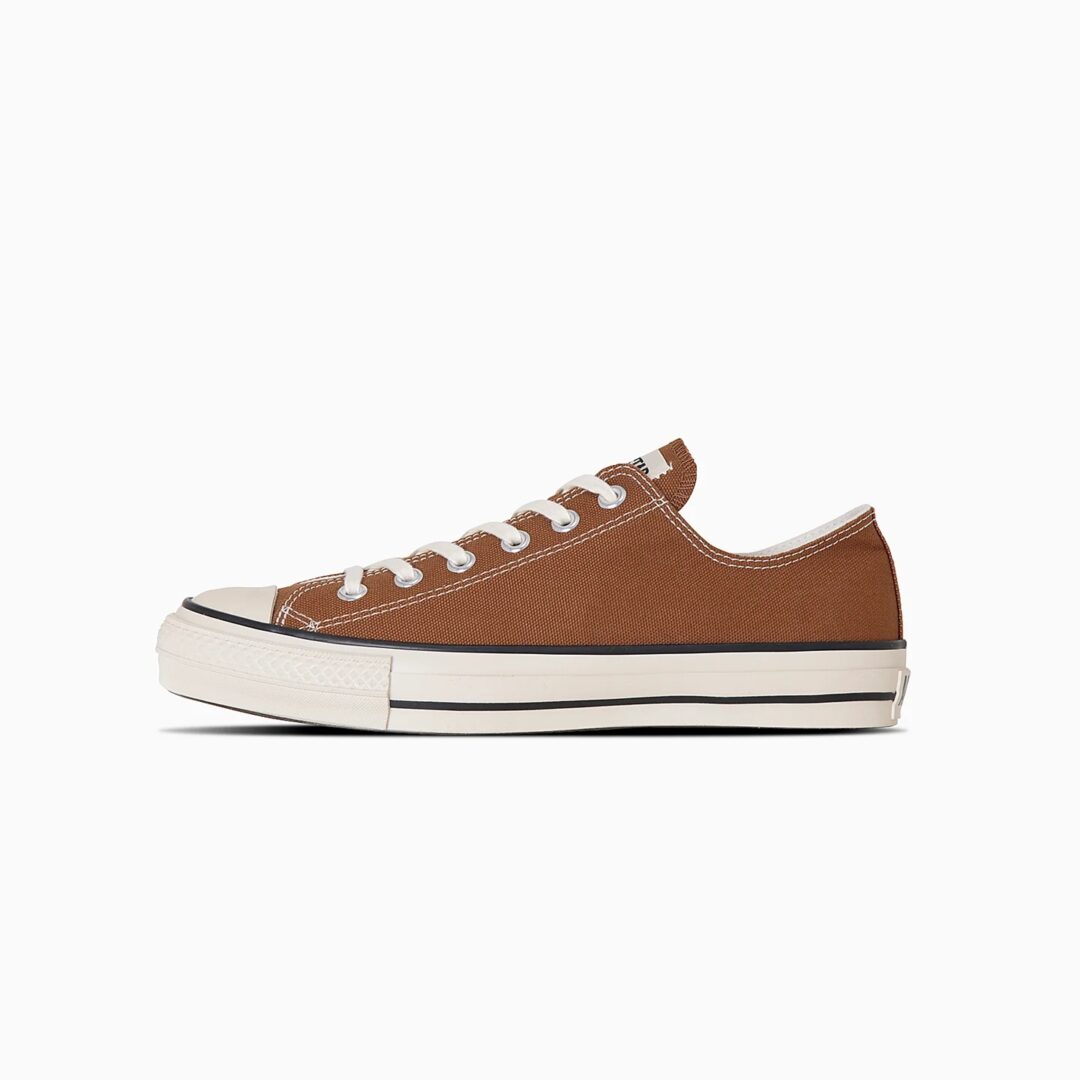 【2024年 10/25 発売】CONVERSE CANVAS ALL STAR J OX/HI “Saddle Brown” (コンバース キャンバス オールスター MADE IN JAPAN メイドインジャパン)