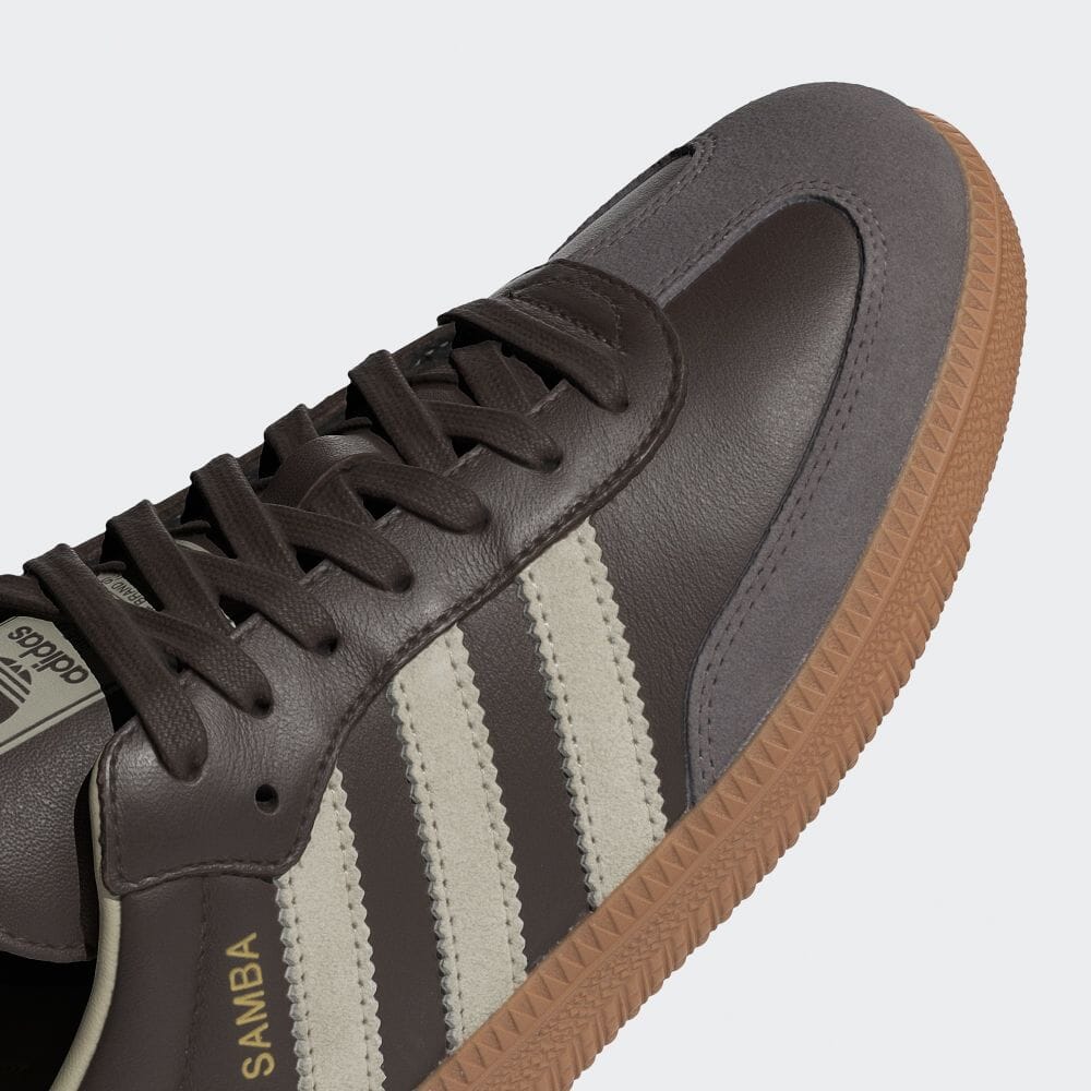 【2024年 10/18 発売】adidas Originals SAMBA OG “Brown/Putty Gray/Gold Metallic” (アディダス オリジナルス サンバ OG “ブラウン/グレー/ゴールド”) [ID1481]