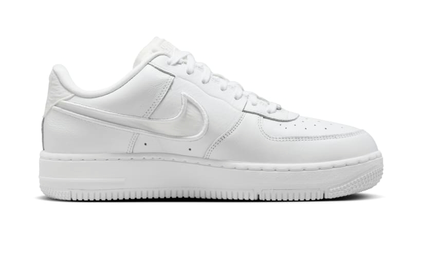 【2024年 10/2 発売】NIKE W AIR FORCE 1 LOW DANCE “White/Metallic Silver” (ナイキ エア フォース 1 ロー ダンス “ホワイト/メタリックシルバー”) [FJ7409-100]