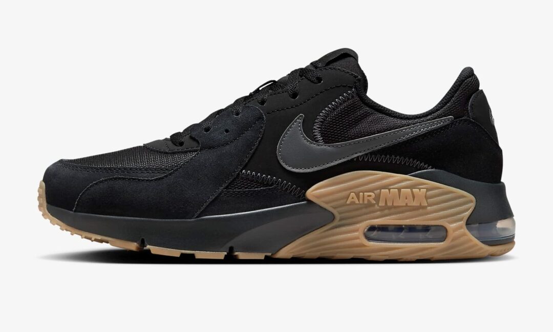 2024 NIKE AIR MAX EXCEE Black Gum Light Brown Anthracite HV0928 010 Fullress