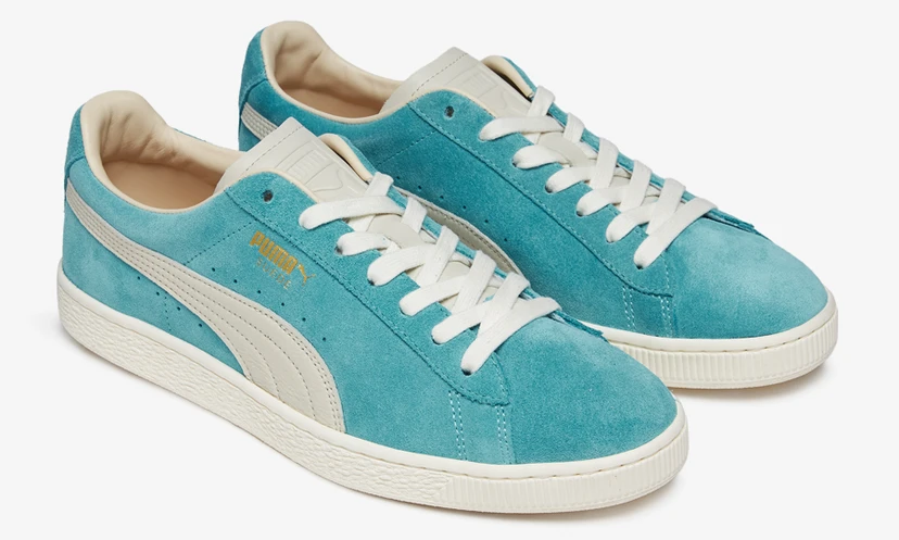 【2024年 10/18 発売】PUMA SUEDE MADE IN ITALY “OPALE BLUE-FROSTED IVORY” (プーマ スエード メイドインイタリア) [398553-01]