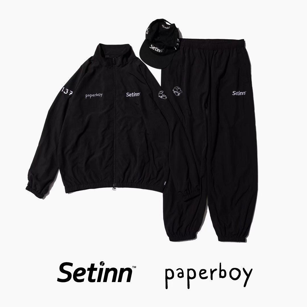 paperboy × Setinn コラボアイテムが有明テニスの森公園で2024年 11/2 発売 (ペーパーボーイ セットイン)