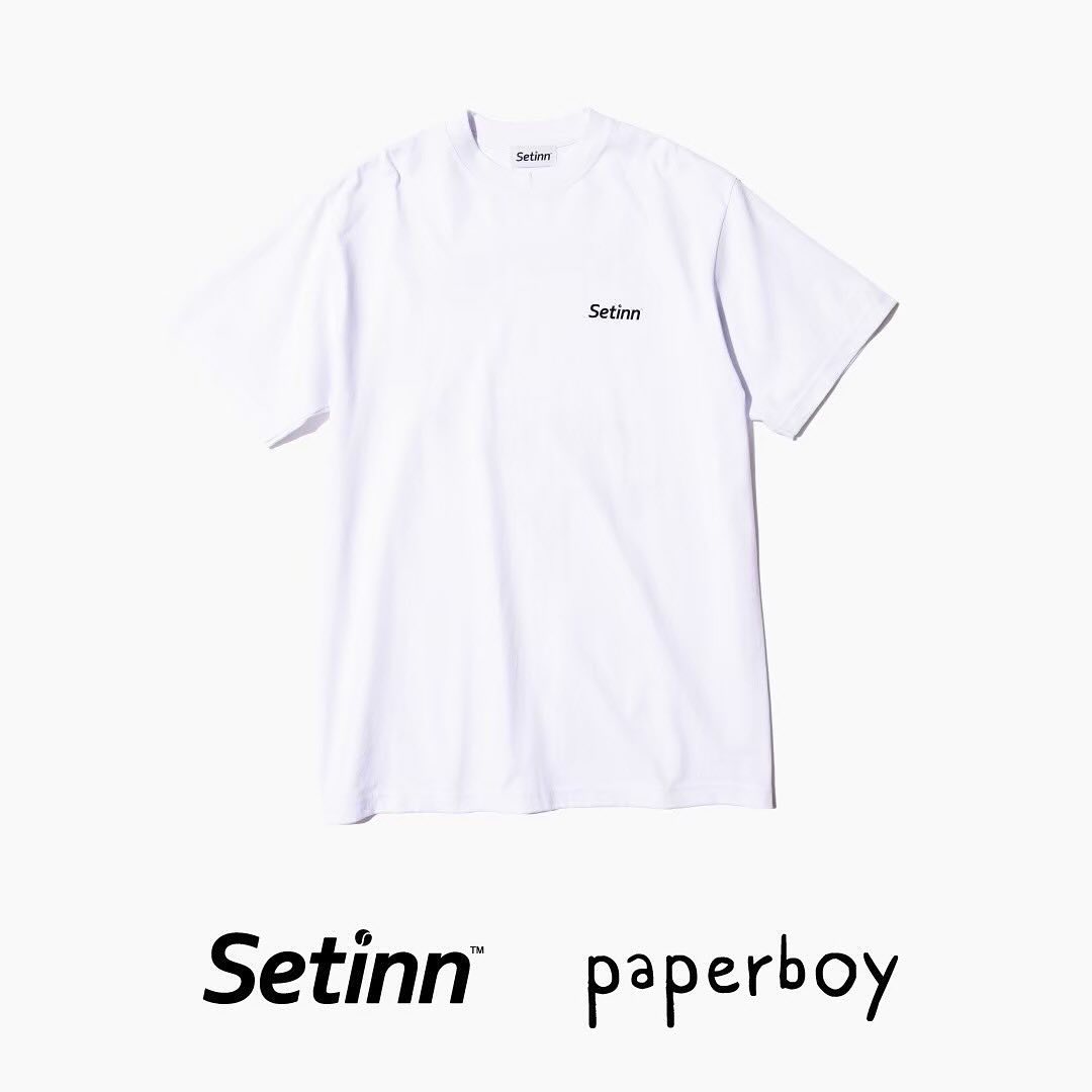 paperboy × Setinn コラボアイテムが有明テニスの森公園で2024年 11/2 発売 (ペーパーボーイ セットイン)