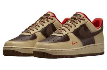 【2024年 発売】NIKE AIR FORCE 1 07 LOW “Light British Tan/Cacao Wow” (ナイキ フォース 1 ロー “ライトブリティッシュタン/カカオワオ”) [HQ3447-222]