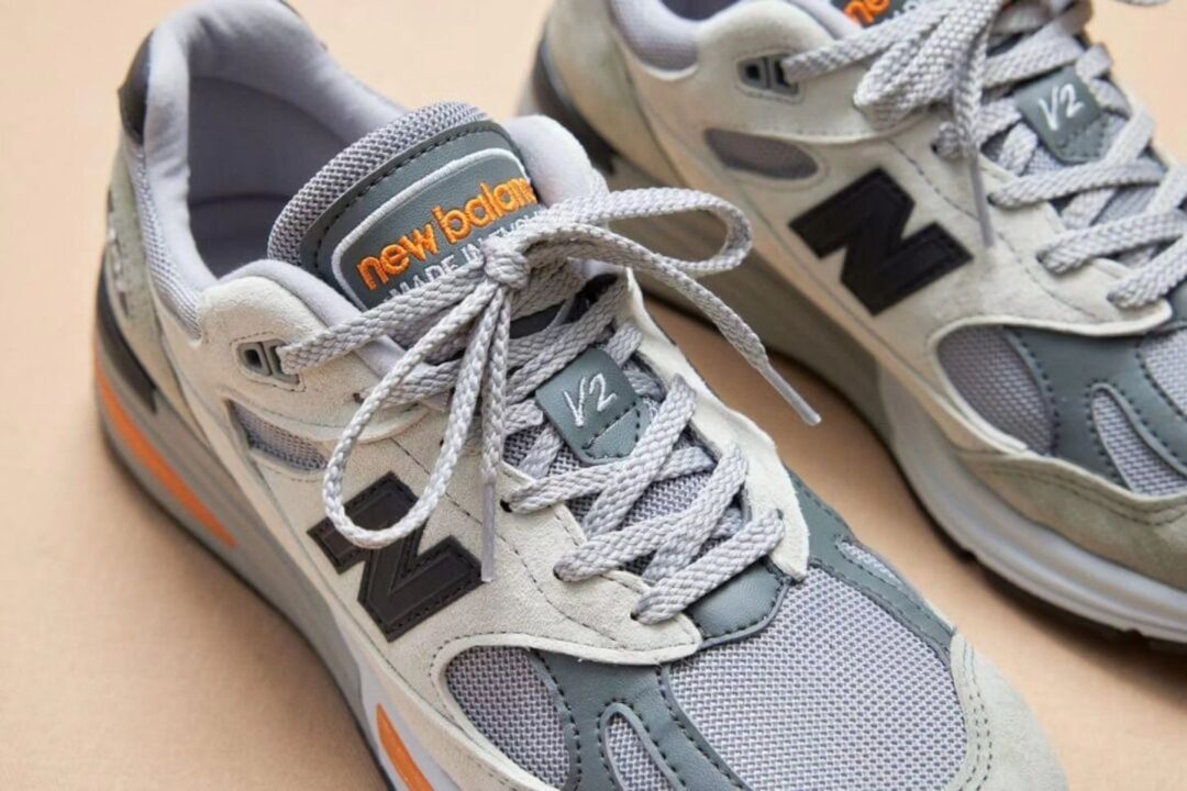 【2024年 近日発売】New Balance U991v2 BS2 MADE in UK “Grey/Orange” (ニューバランス メイドインUK) [U991BS2]