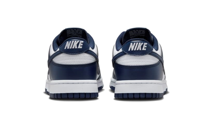 【2025年 春 発売予定】NIKE DUNK LOW RETRO “White/Midnight Navy” (ナイキ ダンク ロー レトロ “ホワイト/ミッドナイトネイビー”) [HF5441-107]