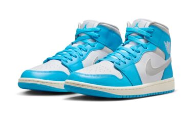 【2025年 発売予定】NIKE WMNS AIR JORDAN 1 MID “Dark Powder Blue” (ナイキ ウィメンズ エア ジョーダン 1 ミッド “ダージクパウダーブルー”) [BQ6472-400]