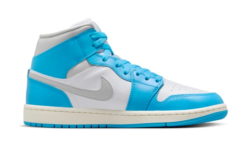 【2025年 発売予定】NIKE WMNS AIR JORDAN 1 MID “Dark Powder Blue” (ナイキ ウィメンズ エア ジョーダン 1 ミッド “ダークパウダーブルー”) [BQ6472-400]