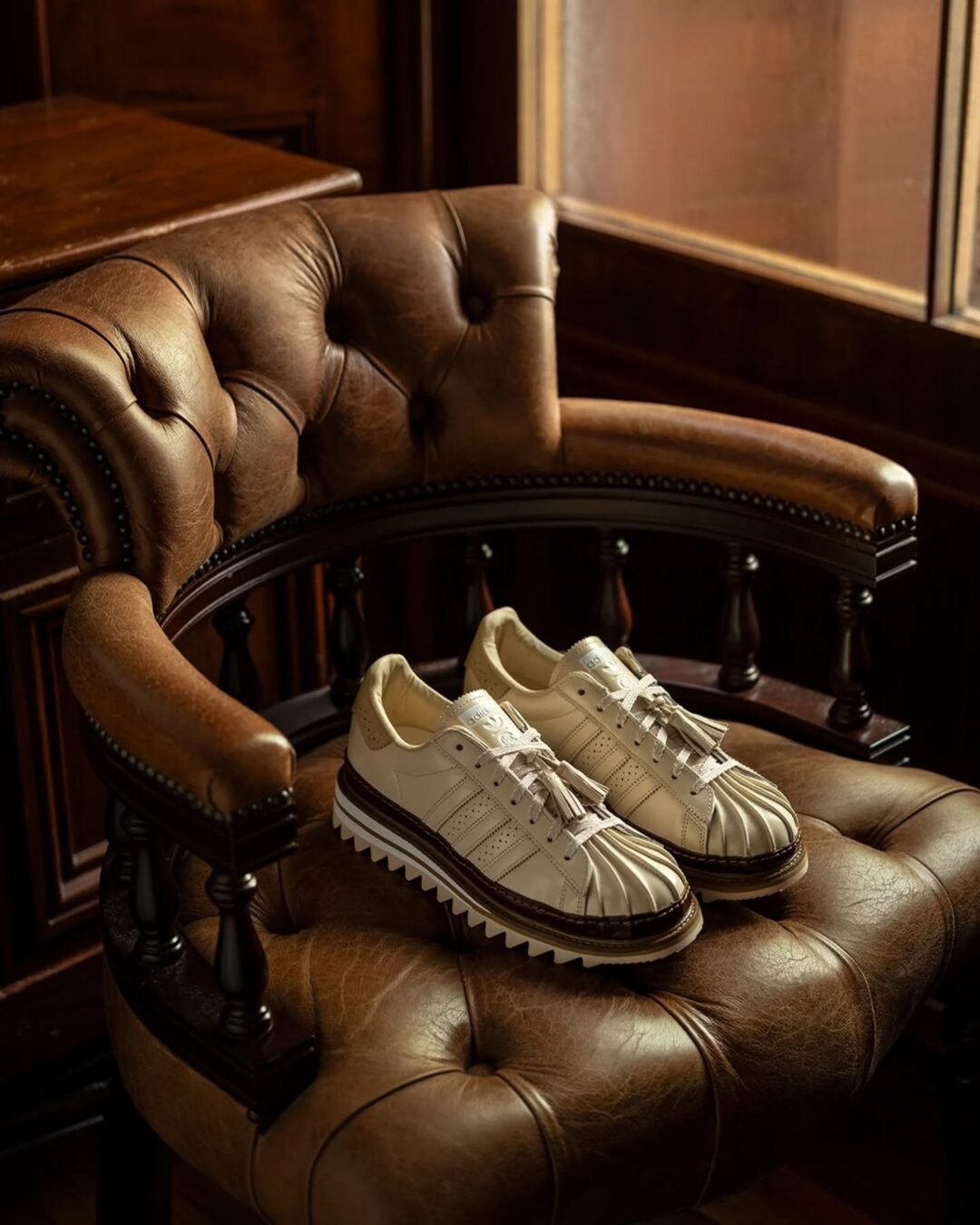 【2024年 10/12 発売】CLOT/Edison Chen × adidas Originals SUPERSTAR “Tan” (クロット/エディソンチャン アディダス オリジナルス スーパースター) [JQ6117]