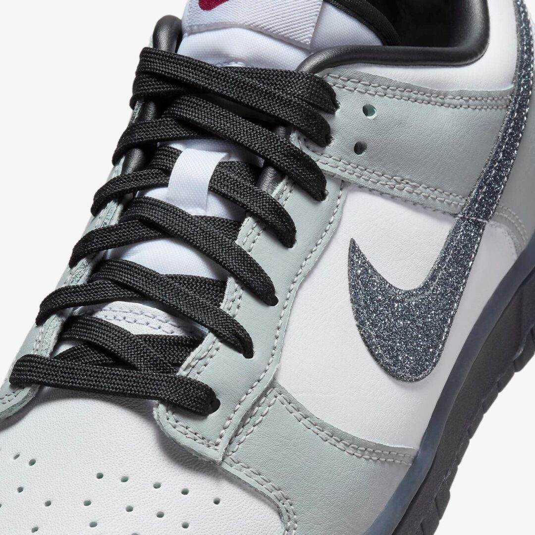 【2024年 10/7 発売】NIKE W DUNK LOW LX “White/Light Smoke Grey” (ナイキ ダンク ロー “ホワイト/ライトスモークグレー”) [HQ3462-191]