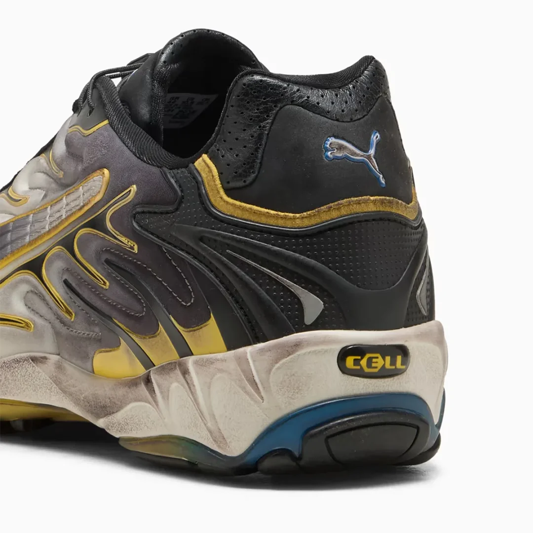 【2024年 11/7 発売】PUMA × A$AP ROCKY Inhale Distressed “Cream/Black/Yellow” (プーマ エイサップ・ロッキー インヘイル ディストレス) [402456-01]