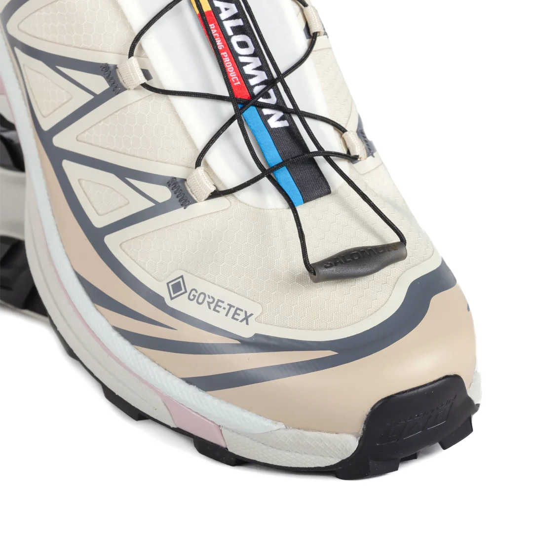 【2024年 10/9 発売】SALOMON XT-6 GORE-TEX GTX “Almond Milk/Feather Gray/Pale Mauve” (サロモン ゴアテックス) [L47581200]