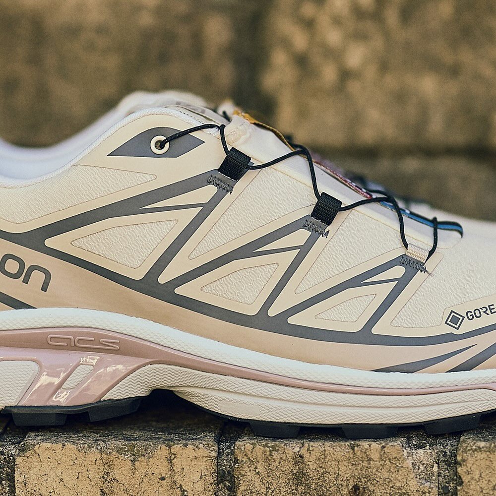 【2024年 10/9 発売】SALOMON XT-6 GORE-TEX GTX “Almond Milk/Feather Gray/Pale Mauve” (サロモン ゴアテックス) [L47581200]