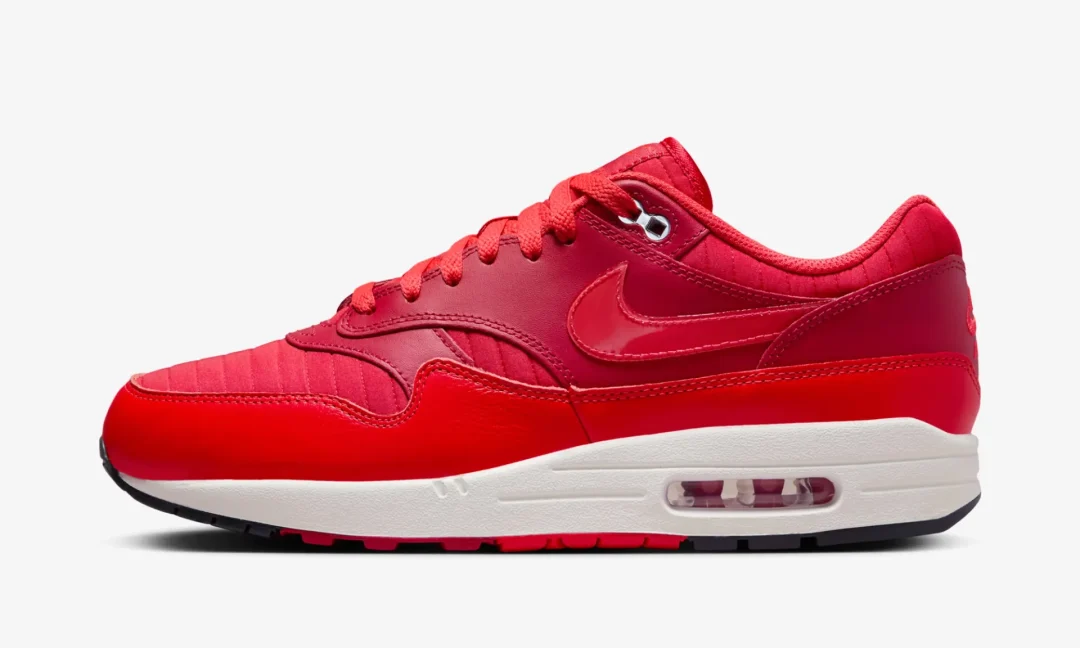 Nike air max 1 premium university red online