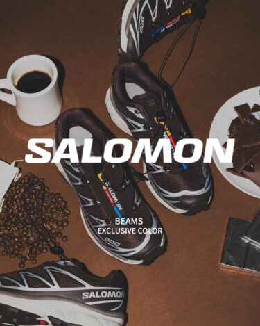 【2024年 10/4 発売】BEAMS EXCLUSIVE x SALOMON XT-6 “Black Coffee” (サロモン ビームス 限定カラー) [L47581000]