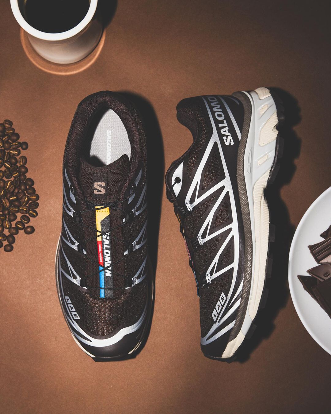 【2024年 10/4 発売】BEAMS EXCLUSIVE x SALOMON XT-6 “Black Coffee” (サロモン ビームス 限定カラー) [L47690400]