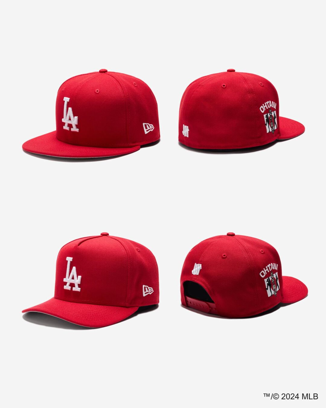 「大谷翔平」と「日本」をフューチャーした UNDEFEATED x Los Angeles Dodgers x New Era トリプルコラボが2024年 10/7 発売 (アンディフィーテッド ロサンゼルス・ドジャース ニューエラ JAPAN Otani Shohei)