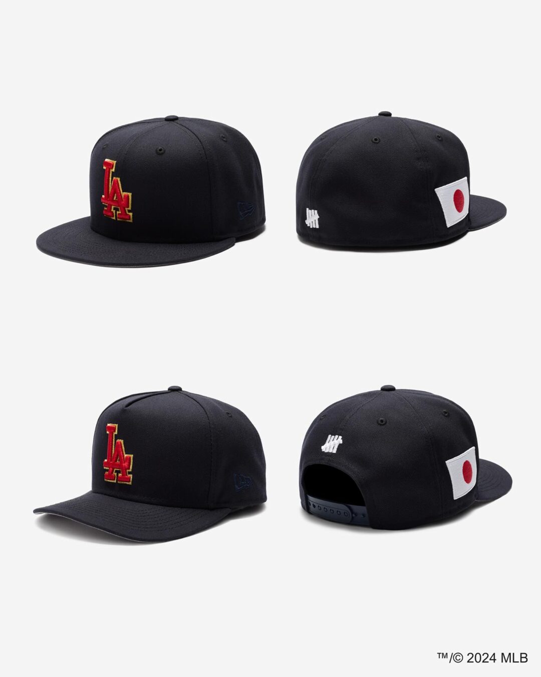 「大谷翔平」と「日本」をフューチャーした UNDEFEATED x Los Angeles Dodgers x New Era トリプルコラボが2024年 10/7 発売 (アンディフィーテッド ロサンゼルス・ドジャース ニューエラ JAPAN Otani Shohei)