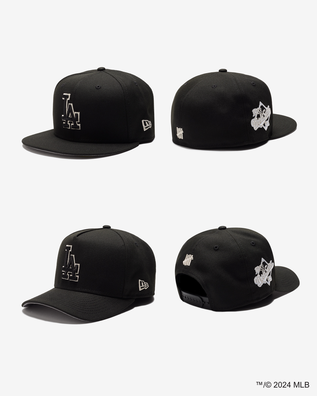 UNDEFEATED x Los Angeles Dodgers x New Era トリプルコラボが2024年 10/9 発売 (アンディフィーテッド ロサンゼルス・ドジャース ニューエラ)