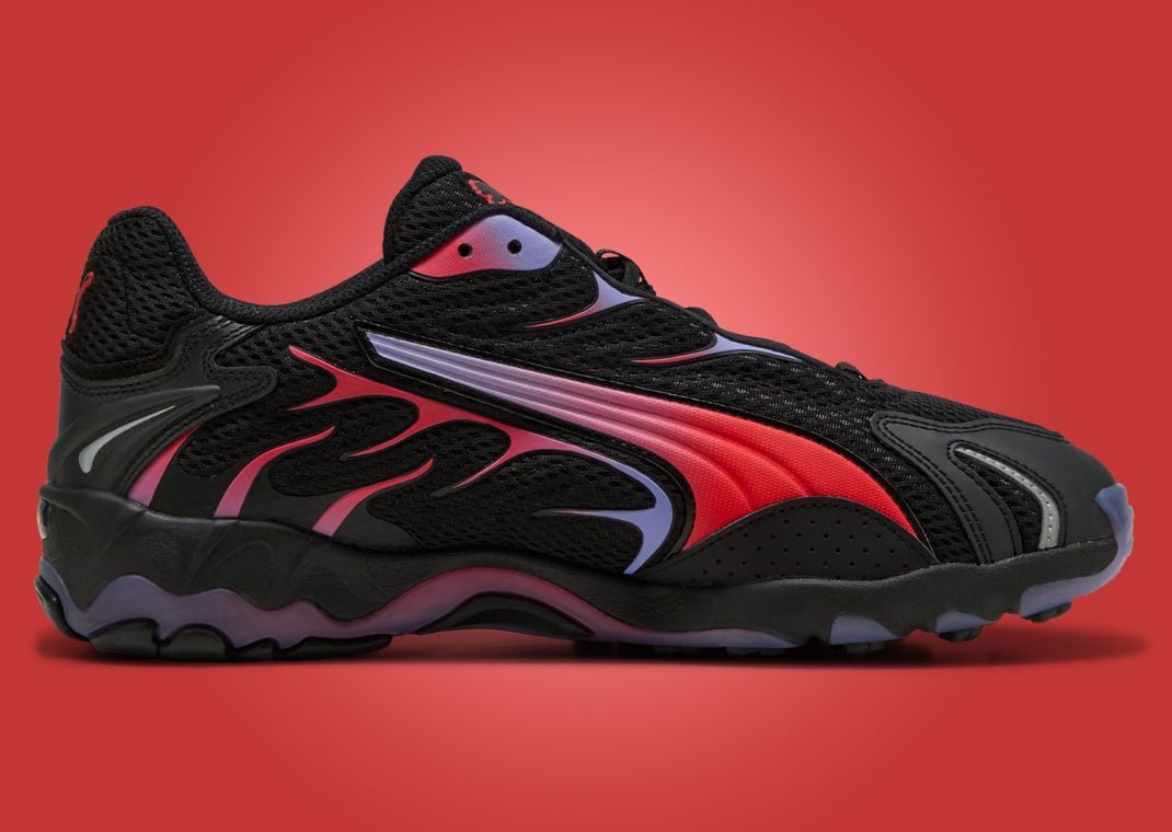 【2024年 11/14 発売】PUMA Inhale “Spider-Man/Black/Red” (プーマ インヘール ディストレス “スパイダーマン/ブラック/レッド”) [401560-02]