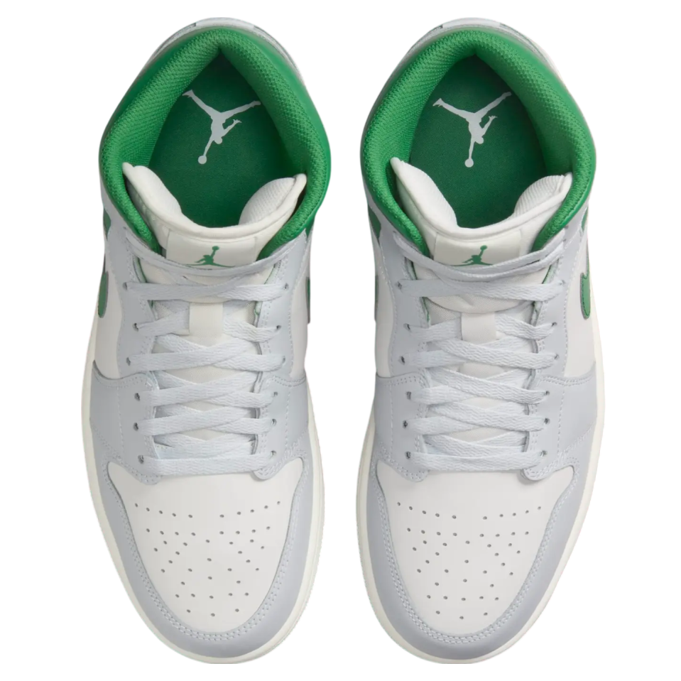 【2025年 発売予定】NIKE AIR JORDAN 1 MID “Summit White/Lucky Green” (ナイキ エア ジョーダン 1 ミッド “サミットホワイト/ラッキーグリーン”) [DQ8426-142]