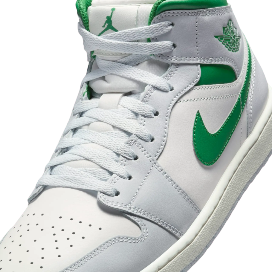 【2025年 発売予定】NIKE AIR JORDAN 1 MID “Summit White/Lucky Green” (ナイキ エア ジョーダン 1 ミッド “サミットホワイト/ラッキーグリーン”) [DQ8426-142]