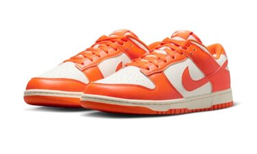 【2025年 春 発売予定】NIKE DUNK LOW “Syracuse/Pale Ivory/Safety Orange” (ナイキ ダンク ロー “シラキュース/ペールアイボリー/セフティオレンジ”) [HF5441-106]