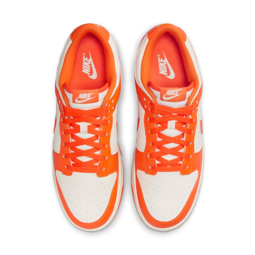 【2025年 春 発売予定】NIKE DUNK LOW “Syracuse/Pale Ivory/Safety Orange” (ナイキ ダンク ロー “シラキュース/ペールアイボリー/セフティオレンジ”) [HF5441-106]