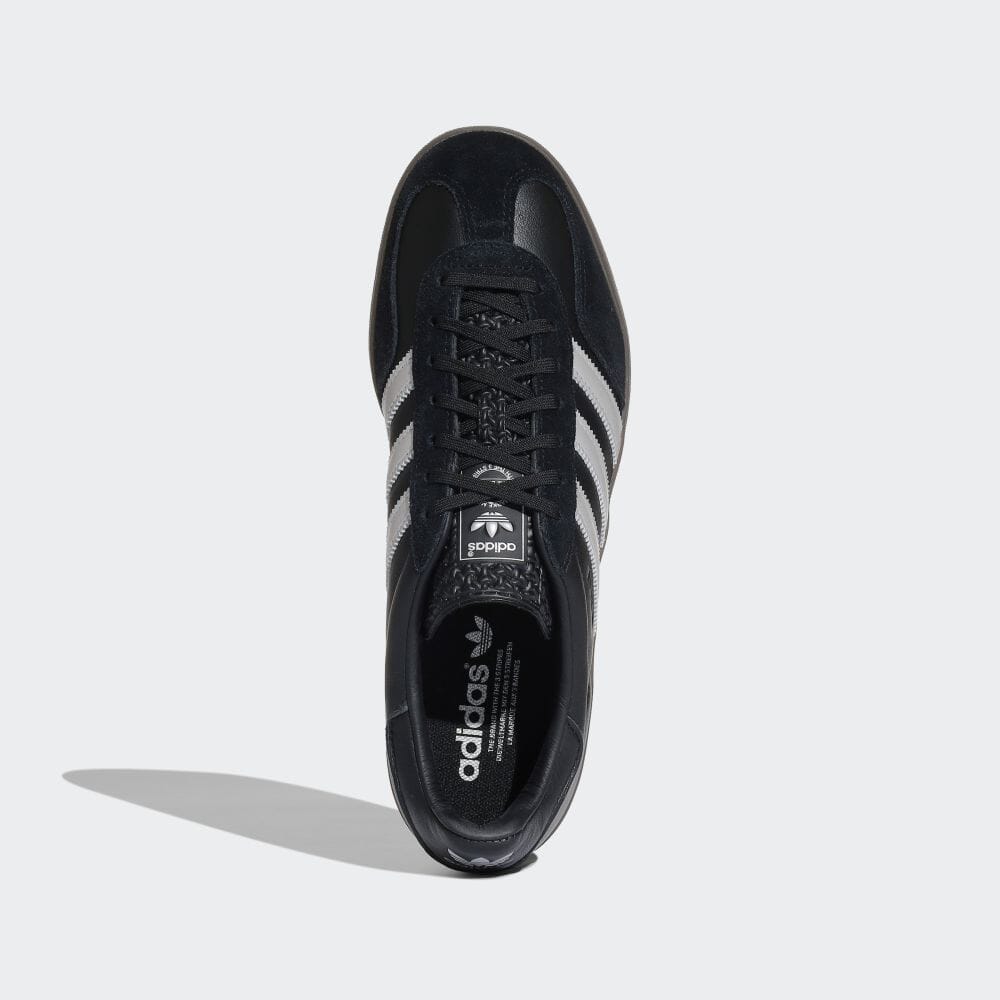 【2024年 10/11 発売】adidas Originals GAZELLE INDOOR “Core Black/Matt Silver” (アディダス オリジナルス ガゼル インドア “コアブラック/マットシルバー”) [JH8837]