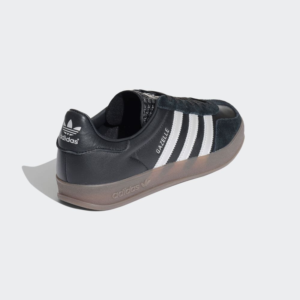 【2024年 10/11 発売】adidas Originals GAZELLE INDOOR “Core Black/Matt Silver” (アディダス オリジナルス ガゼル インドア “コアブラック/マットシルバー”) [JH8837]