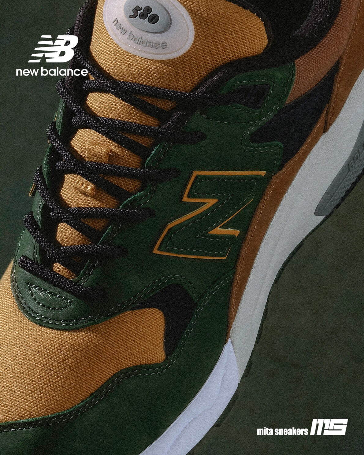 【2024年 10/26 発売】New Balance MT580 “OG COMBO/mita sneakers” (ミタスニーカーズ ニューバランス)