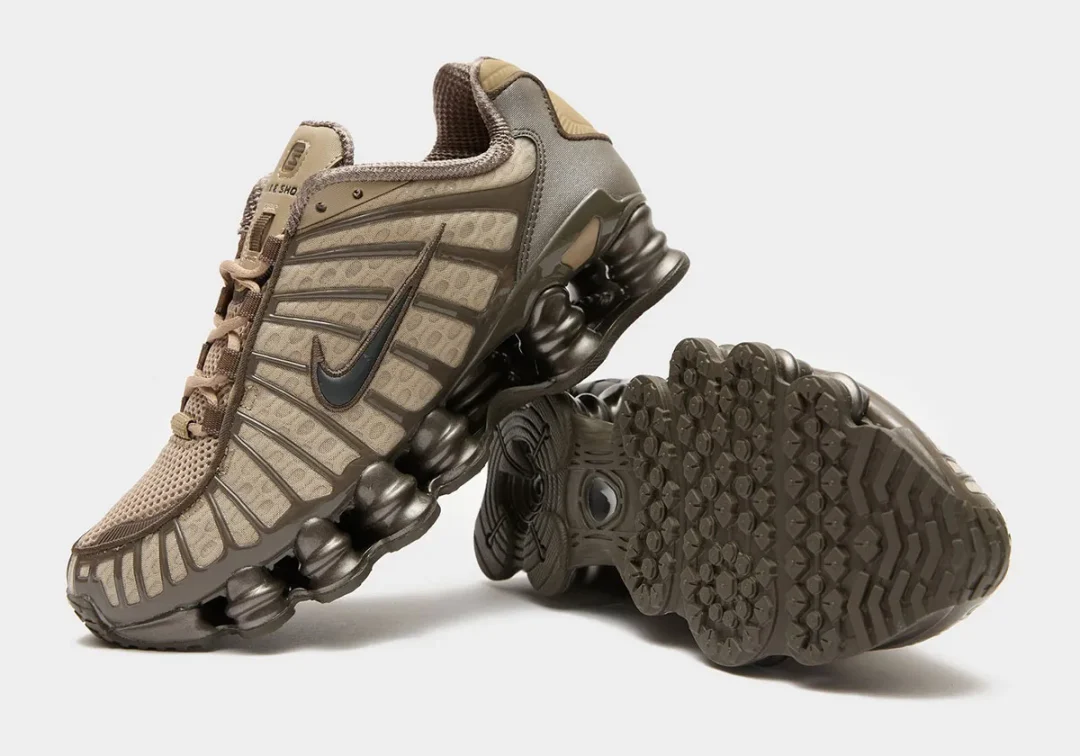 【2025年 春 発売予定】NIKE SHOX TL “Khaki/Off Noir” (ナイキ ショックス TL “カーキ/オフノワール”) [AR3566-201]