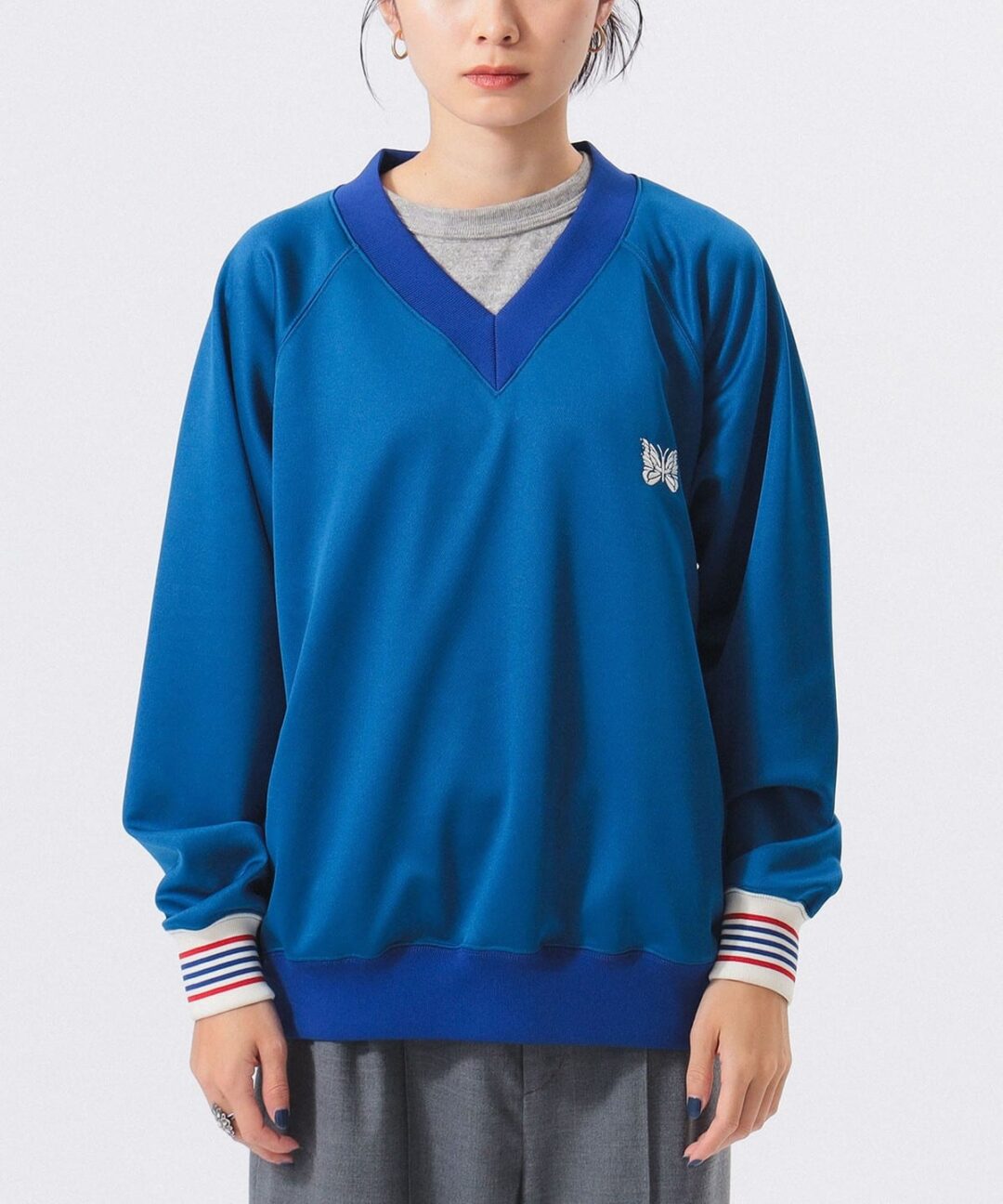 BEAMS BOY × NEEDLES 別注 “Track V-neck Pullover & Long Zip Track Pants”が2024年 11月下旬 発売 (ビームスボーイ ニードルズ)