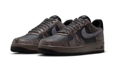 【2024年 発売予定】NIKE AIR FORCE 1 LOW “Black Snakeskin” (ナイキ エア フォース 1 ロー “ブラックスネークスキン”) [HF2898-001]