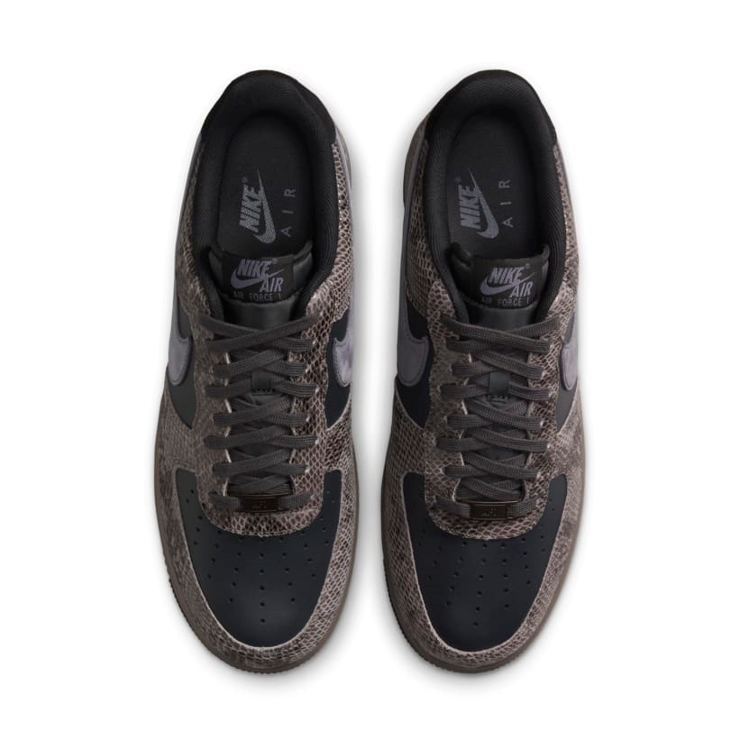 【2024年 発売予定】NIKE AIR FORCE 1 LOW “Black Snakeskin” (ナイキ エア フォース 1 ロー “ブラックスネークスキン”) [HF2898-001]