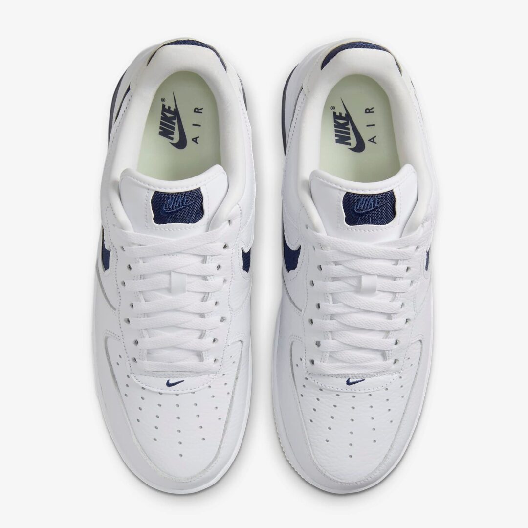 【2024年 10/14 発売】NIKE AIR MAX FORCE 1 LOW EVO REMASTERED “White/Midnight Navy” (ナイキ エア マックス フォース 1 ロー エヴォ リマスタード “ホワイト/ミッドナイトネイビー”) [HF3630-102]