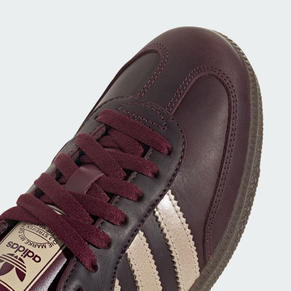 【2024年 10/4 発売】adidas Originals SAMBA OG “Maroon/Crystal Sand” (アディダス オリジナルス サンバ OG “マルーン/クリスタルサンド”) [IF7004]