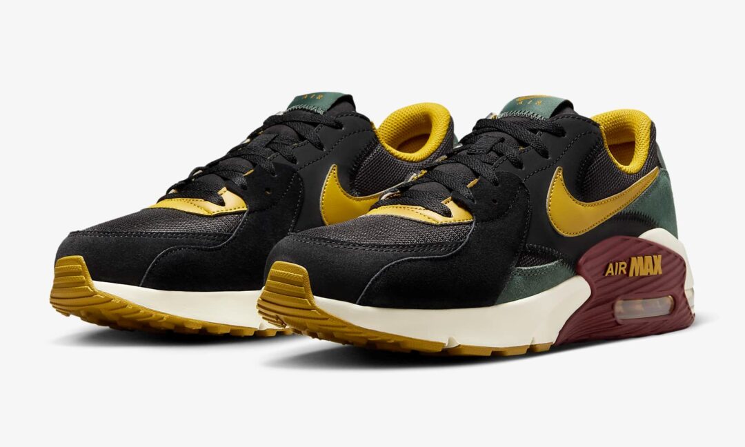 【2024年 10/14 発売】NIKE AIR MAX EXCEE “Black/Vintage Green/Dark Team Red” (ナイキ エア マックス エクシー “ブラック/ビンテージグリーン/ダークチームレッド”) [HQ3610-010]