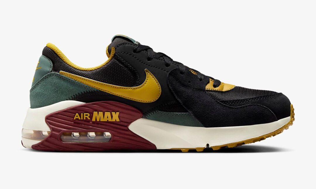 【2024年 10/14 発売】NIKE AIR MAX EXCEE “Black/Vintage Green/Dark Team Red” (ナイキ エア マックス エクシー “ブラック/ビンテージグリーン/ダークチームレッド”) [HQ3610-010]