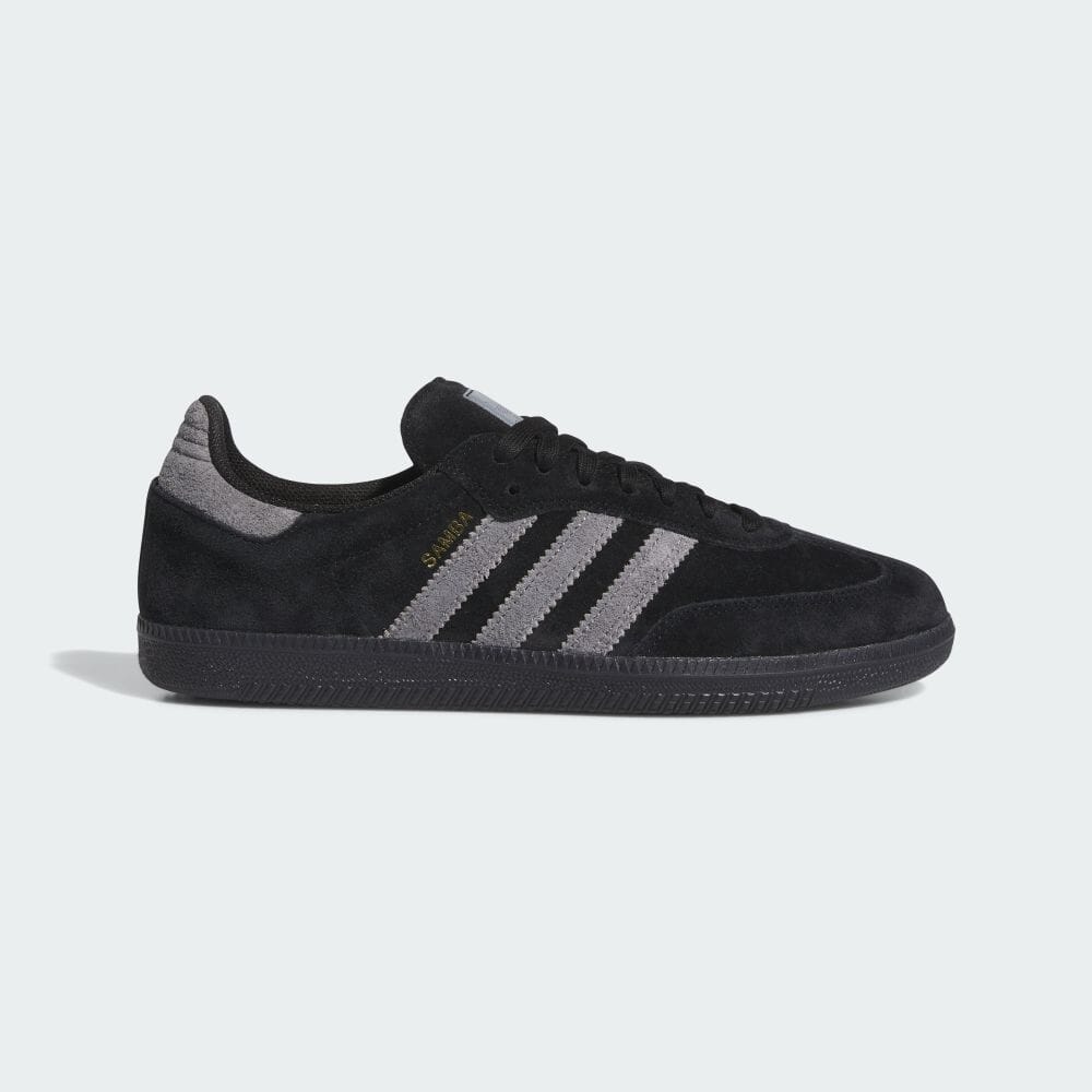 【2024年 10/3 発売】adidas Originals SAMBA ADV “Core Black/Grey Four/Gold Metallic” (アディダス オリジナルス サンバ “ブラック/グレー/ゴールド”) [IH3348]