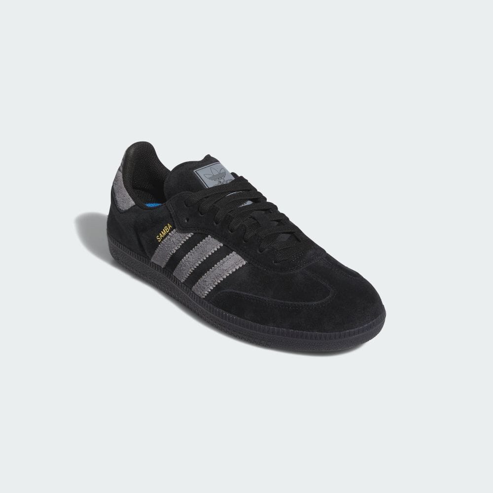 【2024年 10/3 発売】adidas Originals SAMBA ADV “Core Black/Grey Four/Gold Metallic” (アディダス オリジナルス サンバ “ブラック/グレー/ゴールド”) [IH3348]