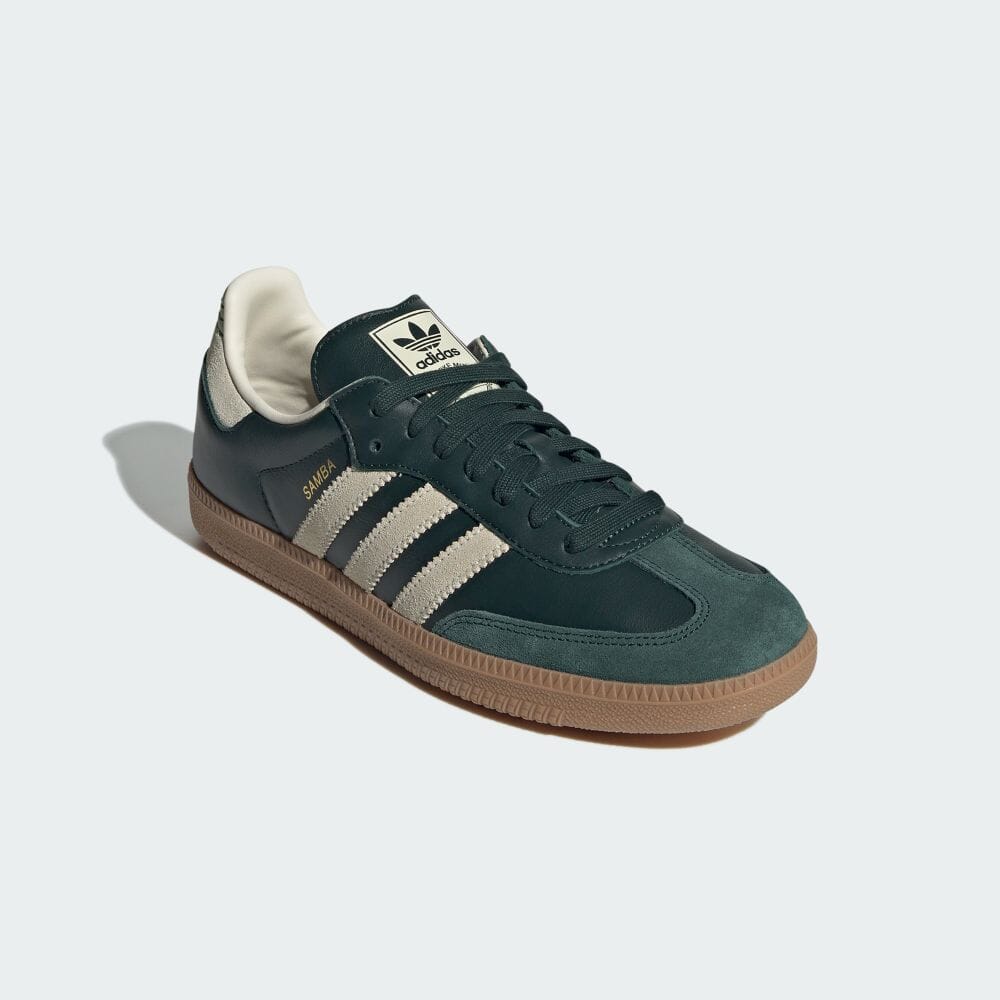 【2024年 10/11 発売】adidas Originals SAMBA OG “Shadow Green/Cream White” (アディダス オリジナルス サンバ OG “シャドーグリーン/クリームホワイト”) [ID1483]