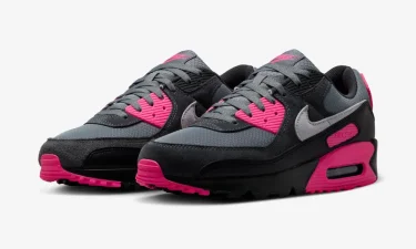 Nike air max 90 black pink online