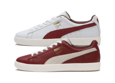 【2024年 10/18 発売】PUMA CLYDE MADE IN ITALY “WHITE/INTENSE RED” (プーマ クライド メイドインイタリア) [398509-01/398509-02]