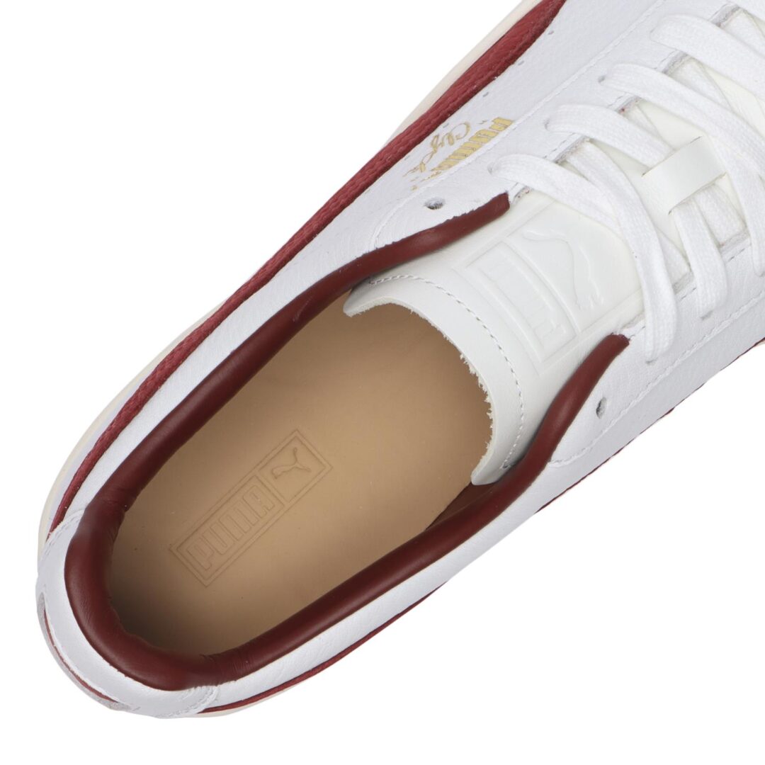 【2024年 10/18 発売】PUMA CLYDE MADE IN ITALY “WHITE/INTENSE RED” (プーマ クライド メイドインイタリア) [398509-01/398509-02]