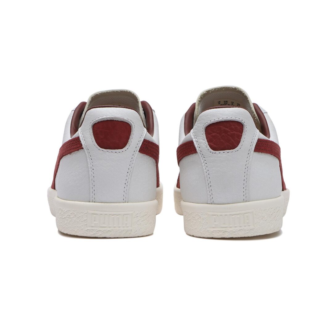 【2024年 10/18 発売】PUMA CLYDE MADE IN ITALY “WHITE/INTENSE RED” (プーマ クライド メイドインイタリア) [398509-01/398509-02]