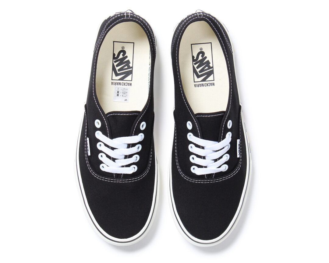 【2024年 10/19 発売】VANS x WACKO MARIA AUTHENTIC “BLACK CANVAS” (バンズ ワコマリア オーセンティック)