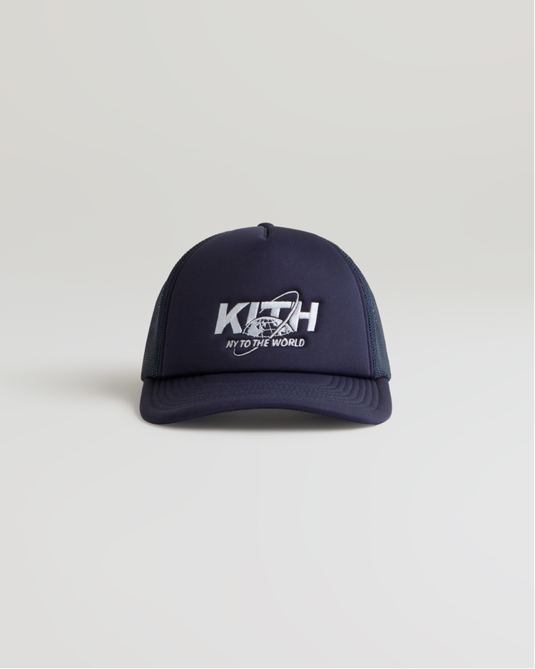 【Kith NY to the World Nolan Trucker Hat】MONDAY PROGRAM 2024年 10/14 発売 (キス)