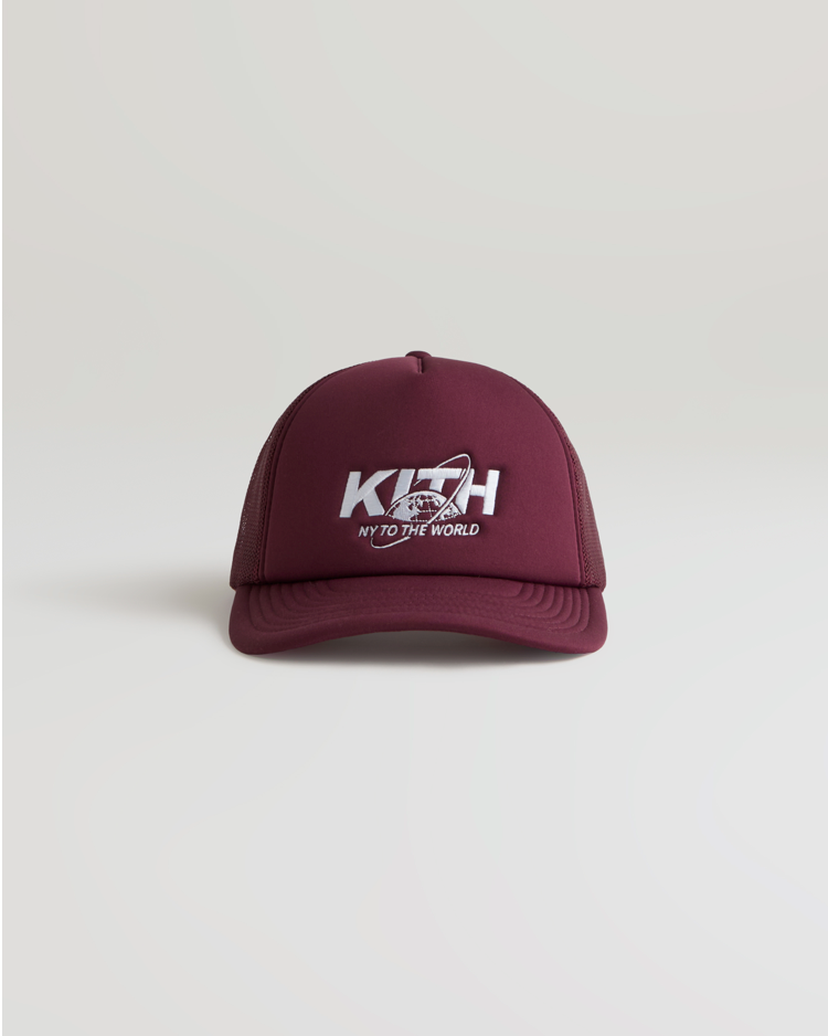 【Kith NY to the World Nolan Trucker Hat】MONDAY PROGRAM 2024年 10/14 発売 (キス)