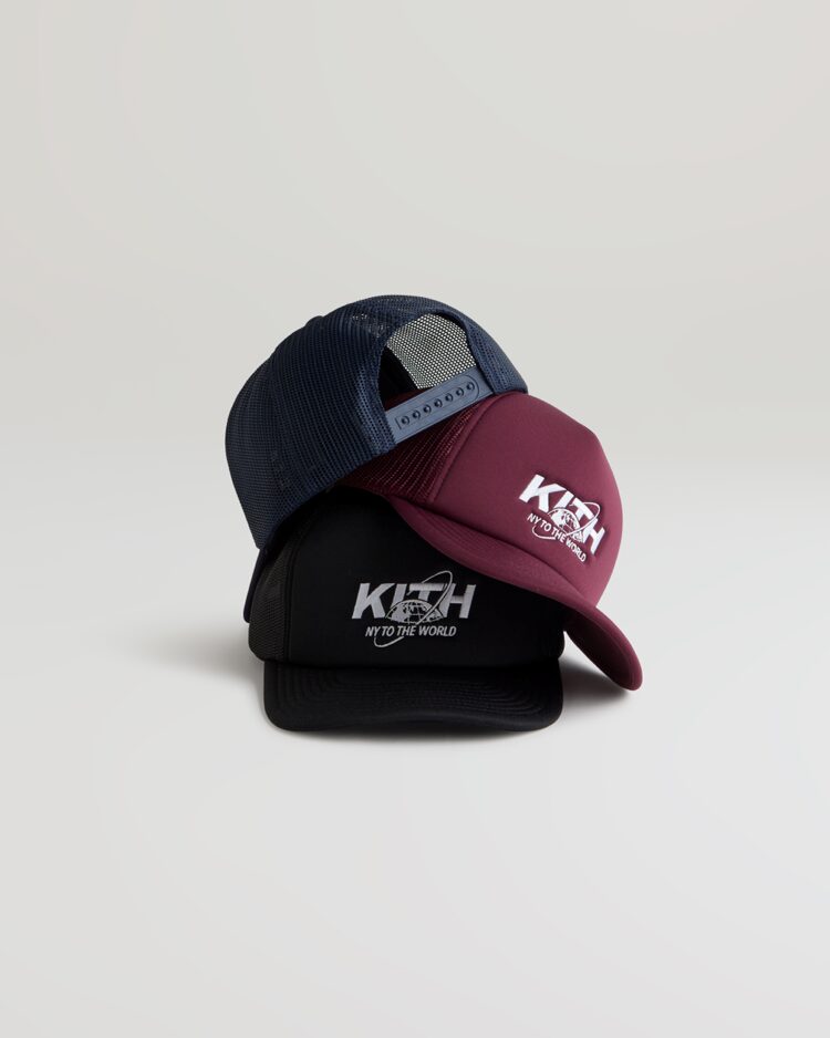 【Kith NY to the World Nolan Trucker Hat】MONDAY PROGRAM 2024年 10/14 発売 (キス)